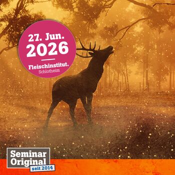 Wildes BBQ. Grillwurst- und Wild-Spezial-Seminar – Spezial-Seminar für BBQ, Fleisch- und Wildfleisch-Verarbeitung im Fleischinstitut.