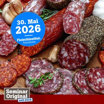 Stracke, Knackwurst, Wildsalami und Co. | Rohwurstherstellung für jedermann im Fleischinstitut | Tagesseminar