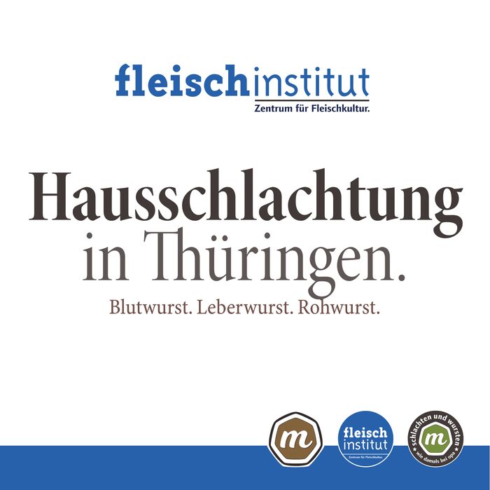 Hausschlachtung in Thüringen | Wurstherstellung für jedermann. Basis-Seminar im Fleischinstitut.